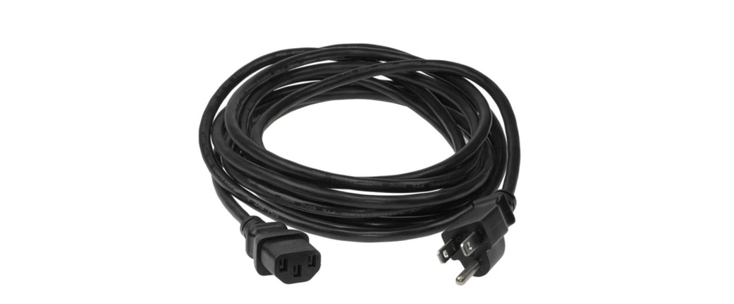 Anywhere Cart 6' Replacement Power Cord for AC-LOCKER,AC-MINI,AC-VERT Cart