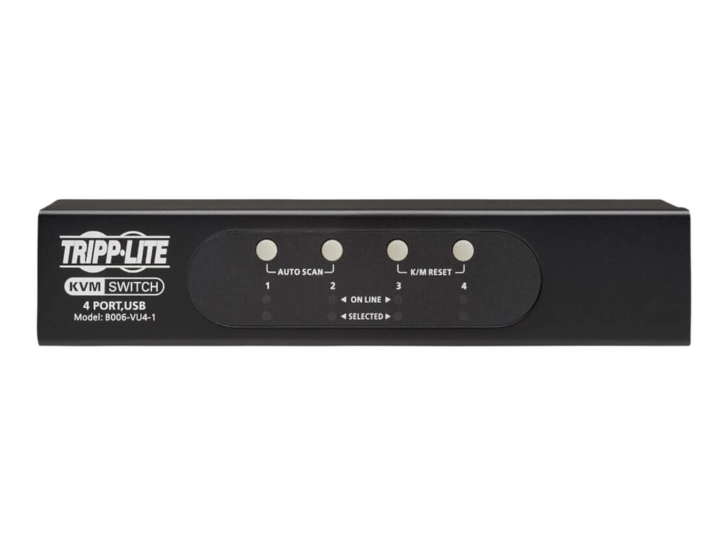 Eaton Tripp Lite series 4-Port VGA KVM Switch for USB or PS/2 Keyboard/Mous