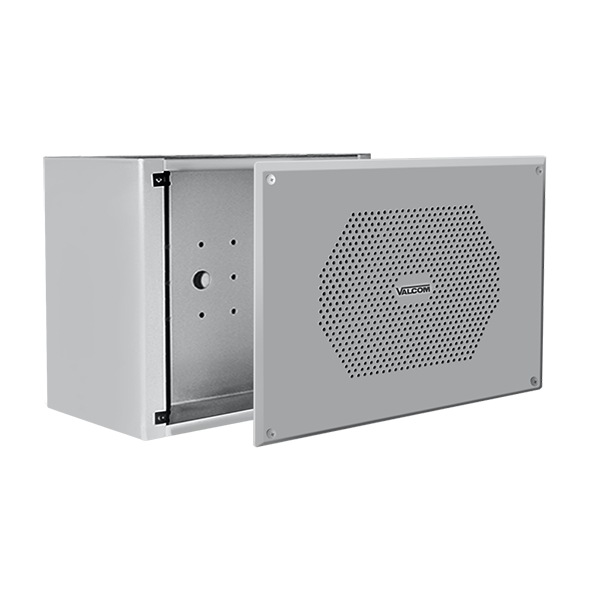 Valcom Surface Mount Vandal-Resistant Enclosure with Heavy Gauge Steel Faceplate
