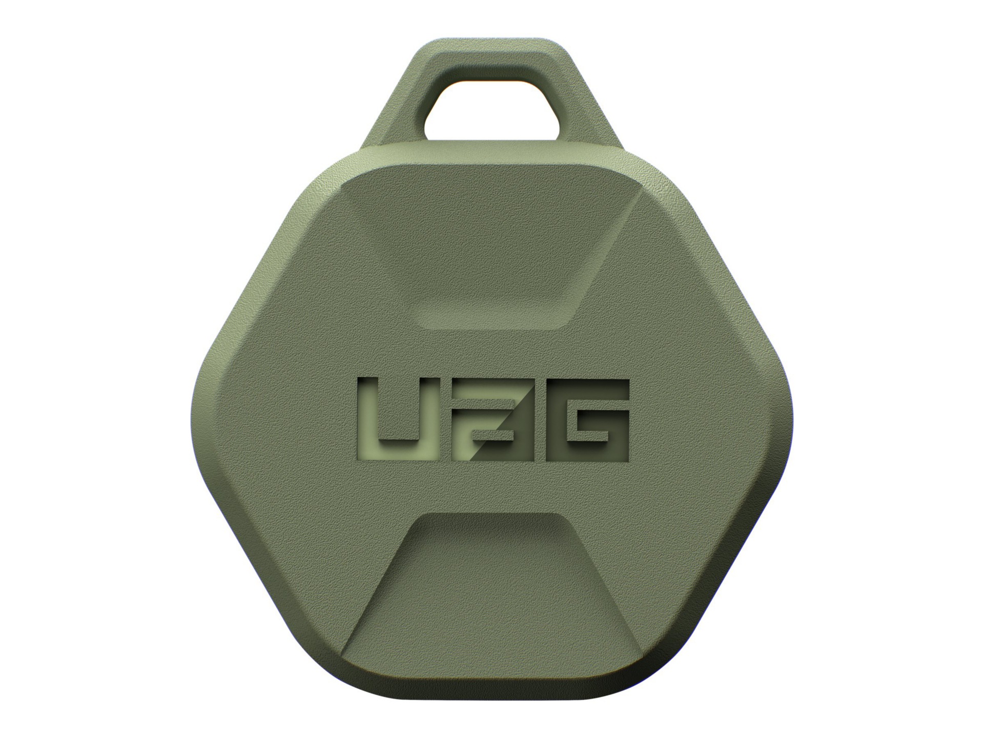 Thumbnail 4 of 11 for UAG Rugged Case for Apple AirTag with Carabiner - Scout Olive - case for airtag