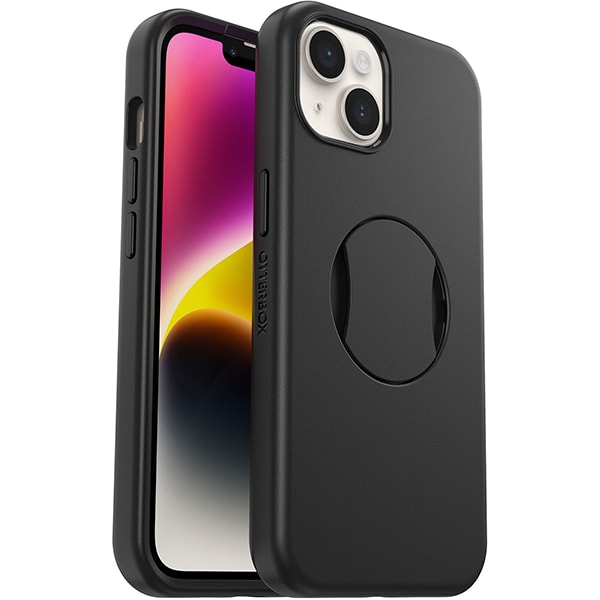 OtterBox OtterGrip Symmetry Series Antimicrobial Case for iPhone 14 and 13