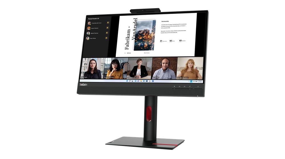 Lenovo ThinkCentre Tiny-In-One 22 Gen5 21.5 Full HD Dual Port HDMI Monitor  - 12N8GAR1US - Computer Monitors 