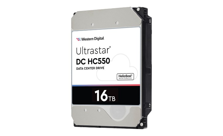 WD Ultrastar DC HC550 WUH721816ALE6L4 - hard drive - 16 TB - SATA