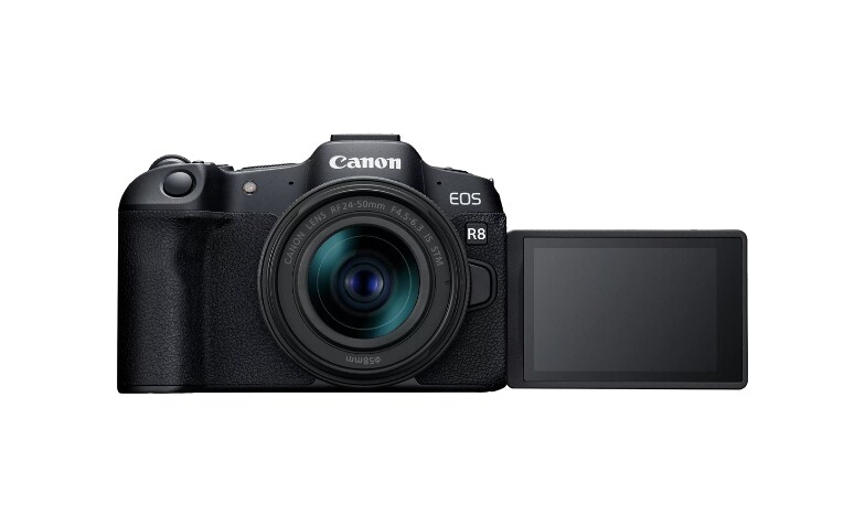 Canon EOS R8 - digital camera RF 24-50mm F4.5-6.3 IS STM lens - 5803C012 -  Cameras 