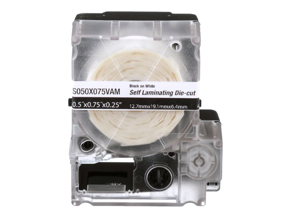 Panduit PXE - die-cut self-laminating label - 1 cassette(s) -