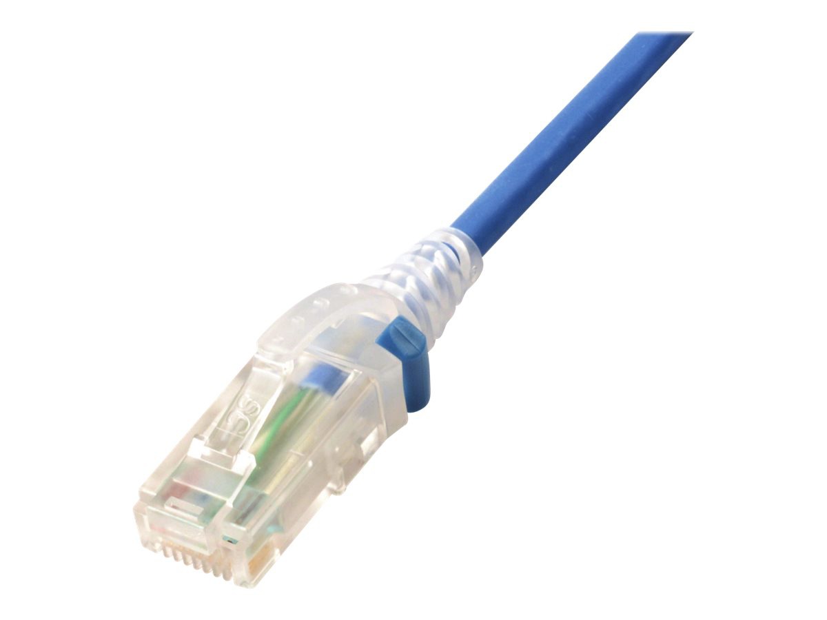 Siemon SkinnyPatch 6A 5' CAT6A T568A/B RJ-45 Modular Cable - Orange