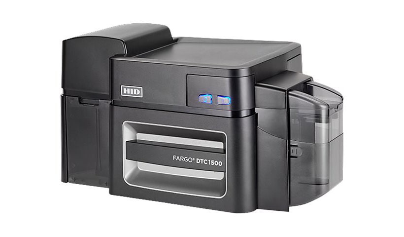 HID FARGO DTC1500 - plastic card printer - color - dye sublimation/thermal resin