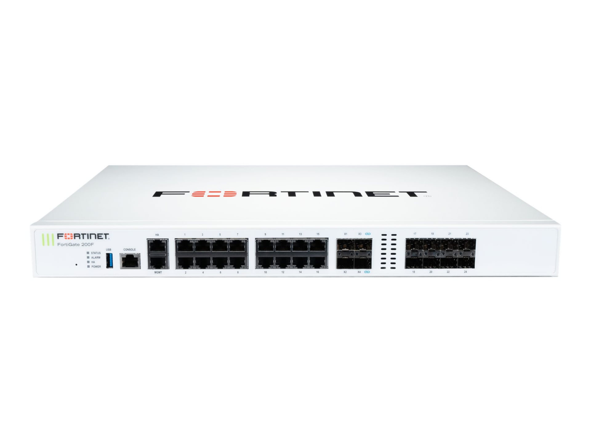 Fortinet FortiGate 201F - security appliance - TAA Compliant - with 1 year 24x7 FortiCare Support + 1 year FortiGuard