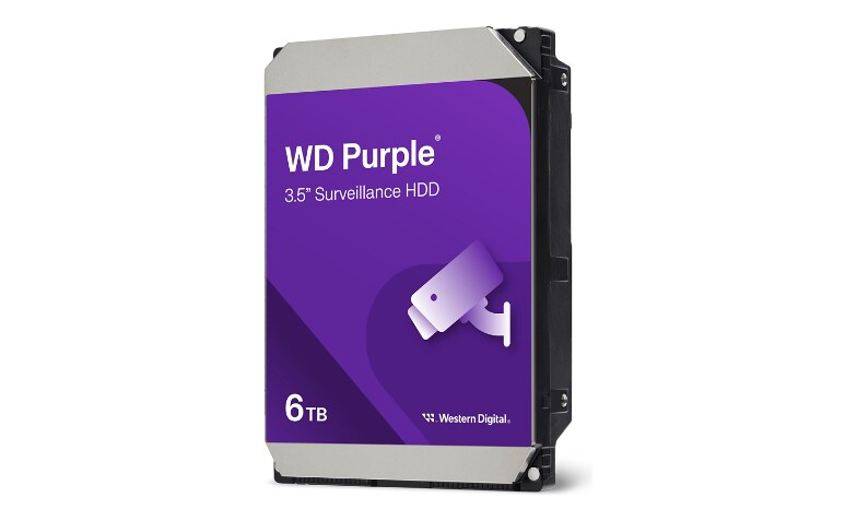 Disque dur 6 TB WD SATA (3.5) PURPLE 6GbS - Dyalkom