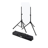 On-Stage Aluminum Speaker Stand Pack - Black