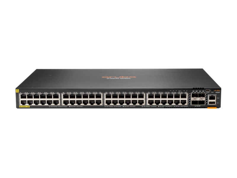 HPE Aruba CX 6200F 48G Class-4 PoE 4SFP 740W Switch