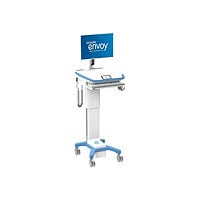 Enovate Medical Envoy cart - corded, with SightLine and Hybrid Power