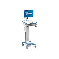 Enovate Medical Envoy MobiusPower with SightLine cart - FollowMe Ergonomics