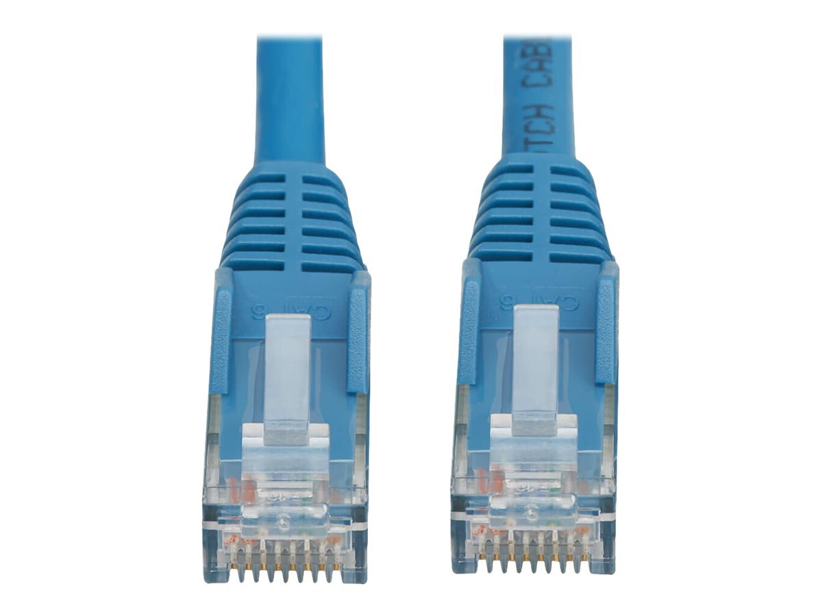 Tripp Lite Cat6 Ethernet Cable Snagless Molded UTP RJ45 M/M PoE LSZH Blue 5M