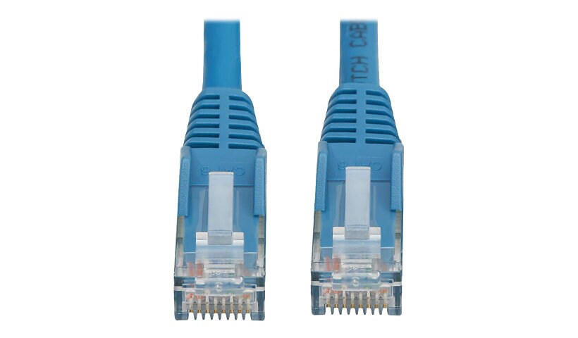 Tripp Lite Cat6 Ethernet Cable Snagless Molded UTP RJ45 M/M PoE LSZH Blue 2M