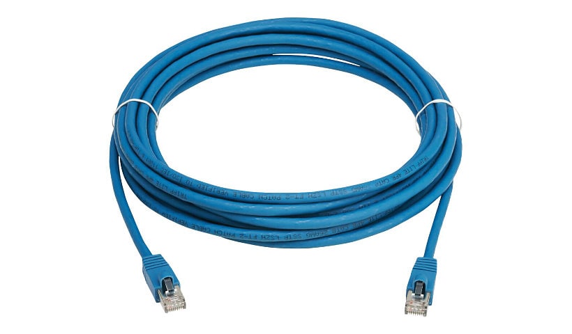 Tripp Lite Cat8 Ethernet Cable 40G Snagless SSTP RJ45 M/M PoE LSZH Blue 7M