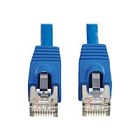 Tripp Lite Cat8 Ethernet Cable 40G Snagless SSTP RJ45 M/M PoE Blue 15ft