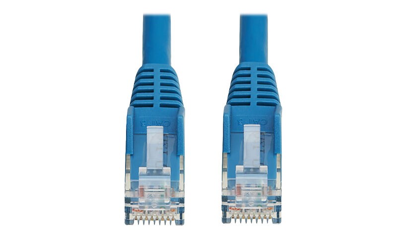 Tripp Lite Cat6 Ethernet Cable Snagless Molded UTP RJ45 M/M PoE LSZH Blue 05M