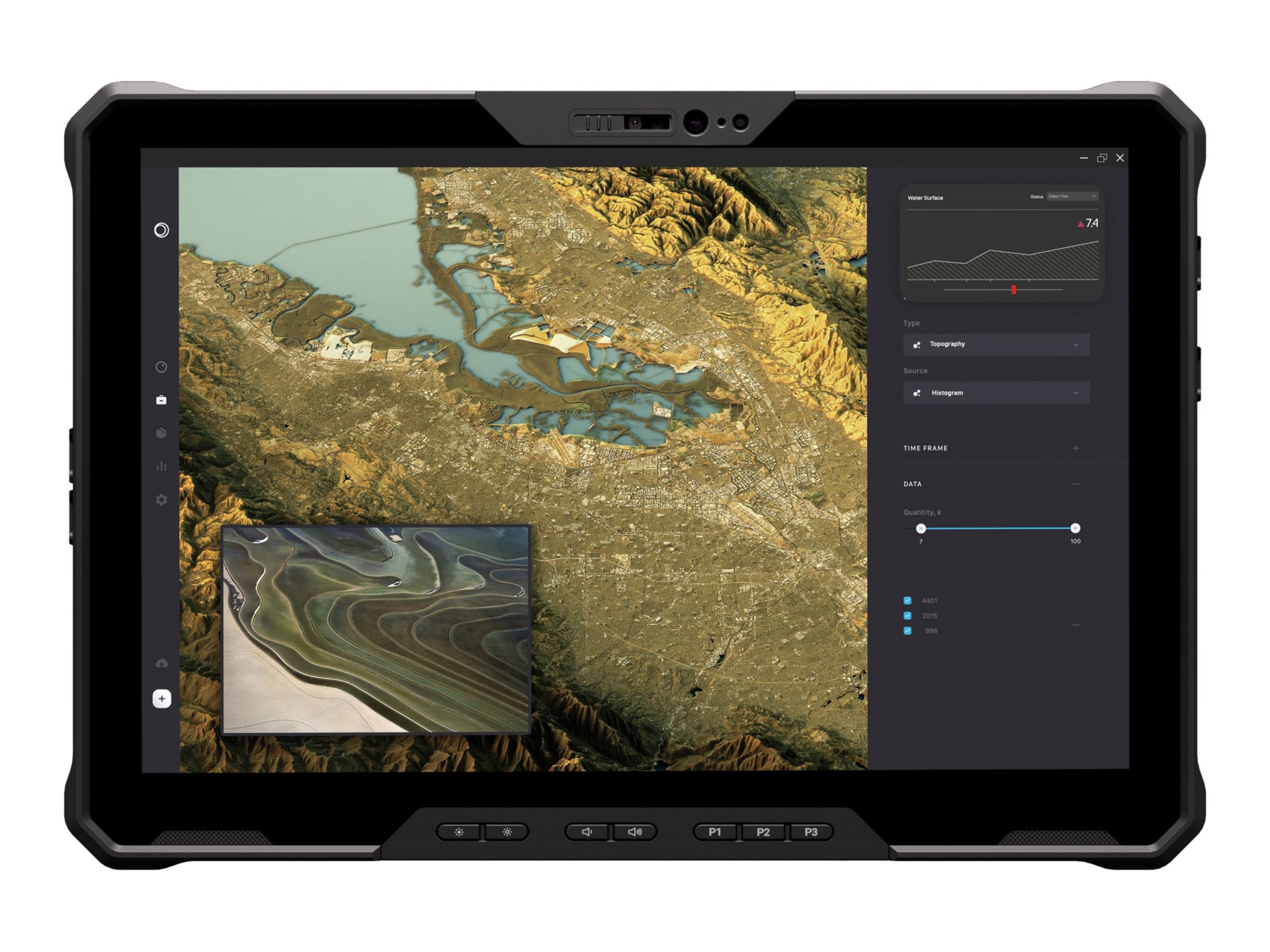 Dell Latitude 7230 Rugged Extreme Tablet - 12" - Intel Core i5 - 1240U - vPro - 16 GB RAM - 256 GB SSD