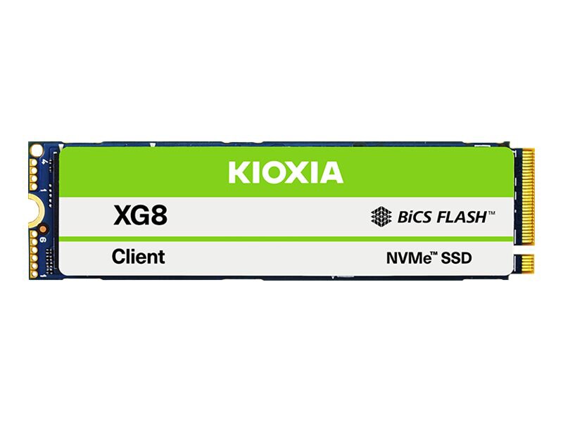 KIOXIA XG8 Series KXG8AZN84T09 - SSD - 4096 GB - PCIe 4.0 x4 (NVMe)