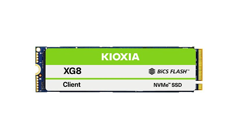 KIOXIA XG8 Series KXG8AZN84T09 - SSD - 4096 GB - PCIe 4.0 x4 (NVMe)