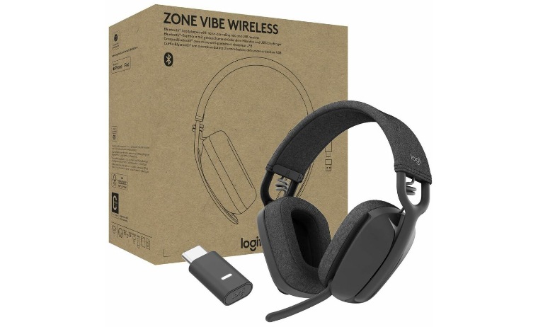 Logitech Zone Vibe Wireless - Teams Version with Receiver