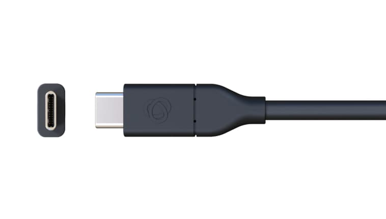 Kramer 3' USB-C Male to Male Passive Cable