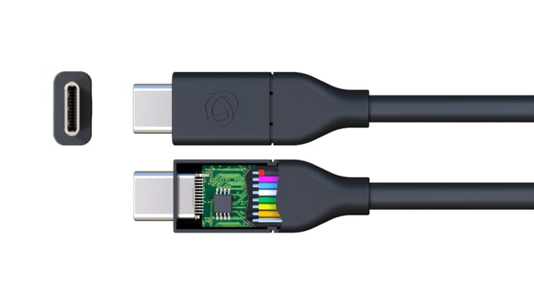 Kramer 15' USB-C Male to Male Active Optical Cable