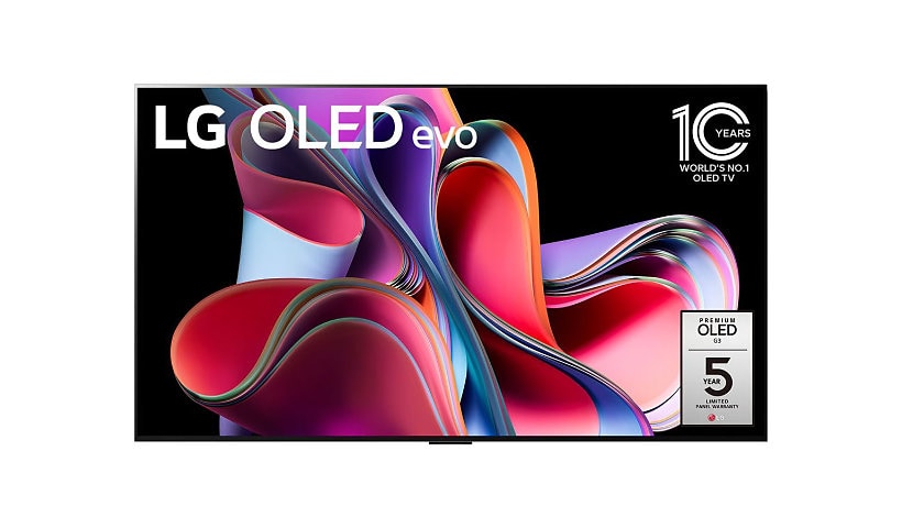 LG OLED65G3PUA G3 Series - 65" OLED TV - OLED evo Gallery Edition - 4K