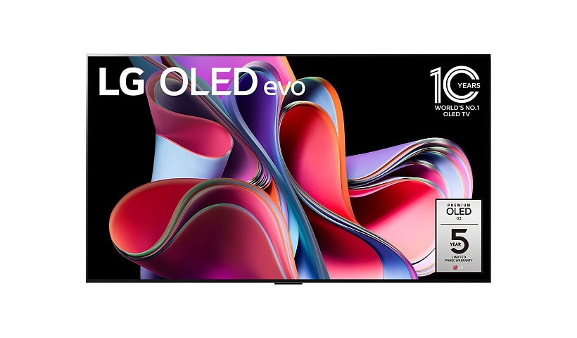 LG OLED77G3PUA G3 Series - 77" OLED TV - OLED evo Gallery Edition - 4K