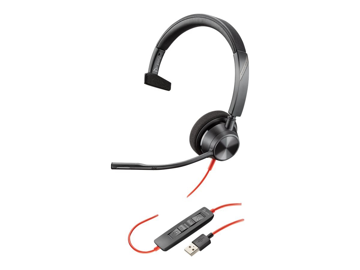 Poly Blackwire 3310-M - Microsoft Teams - headset