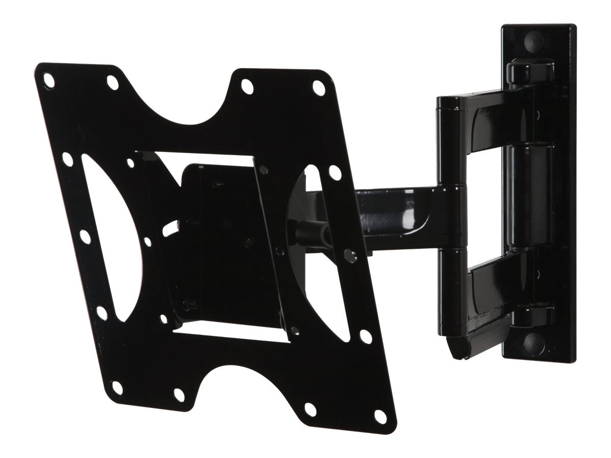 Peerless PARAMOUNT Articulating Wall Mount PA740 mounting kit - Tilt & Swivel - for flat panel - gloss black