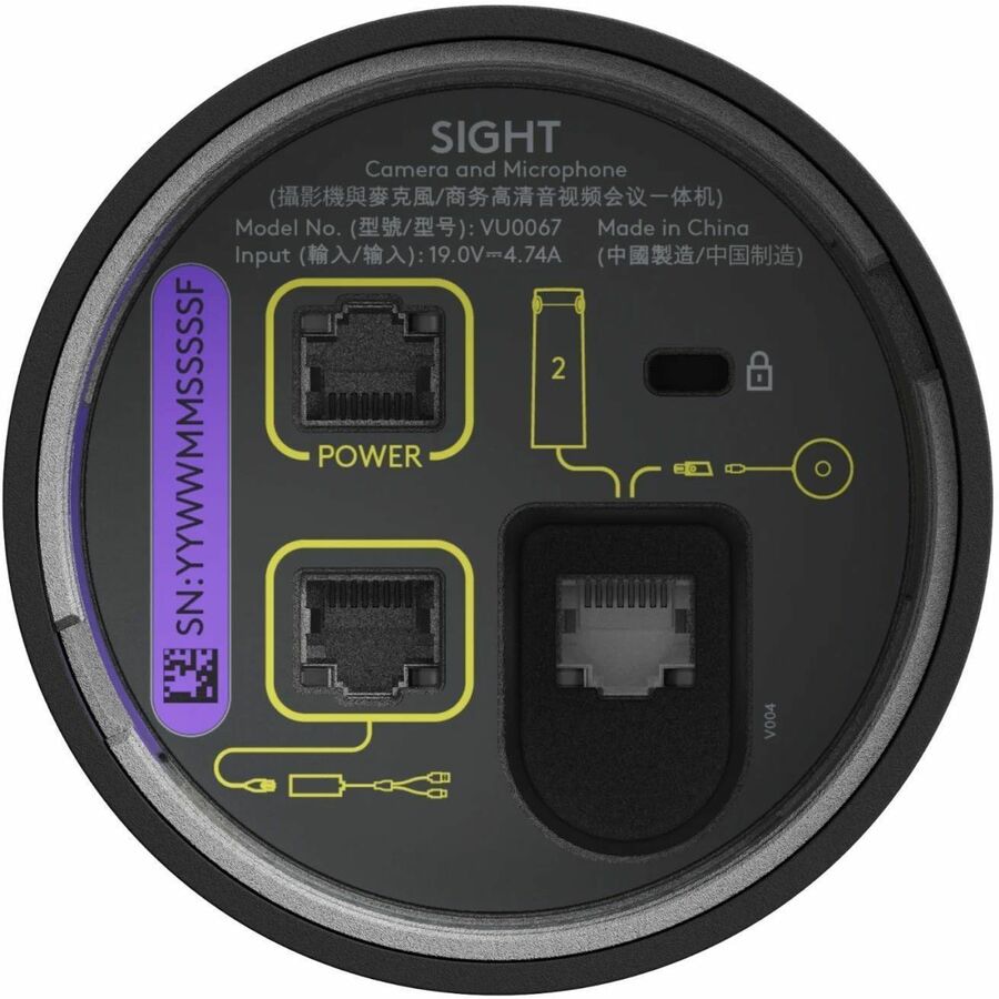 Thumbnail 2 of 11 for Logitech Sight - Tabletop Companion Camera with Intelligent Multi-Participant Framing - Graphite