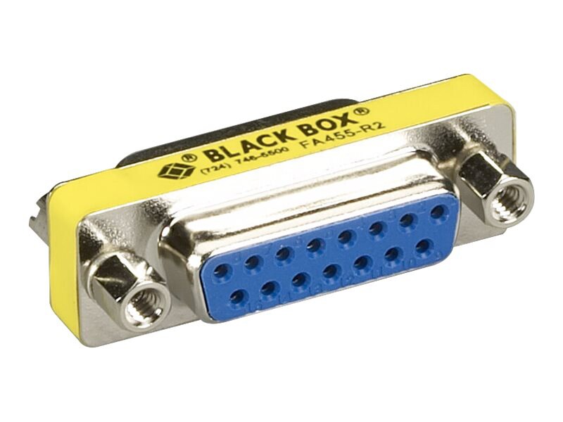 Black Box - gender changer - 15 pin D-Sub (DB-15) to 15 pin D-Sub (DB-15)