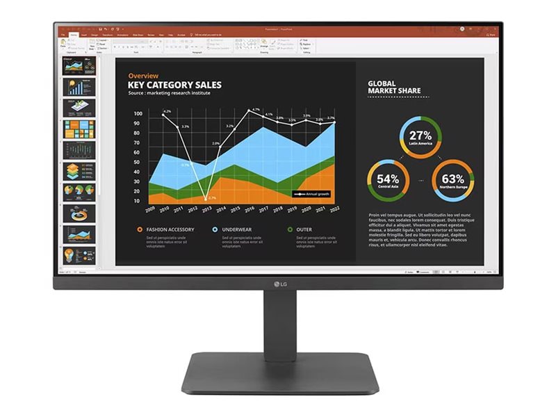 LG 27" 1080P 16:9 IPS Monitor with USB-C Interface