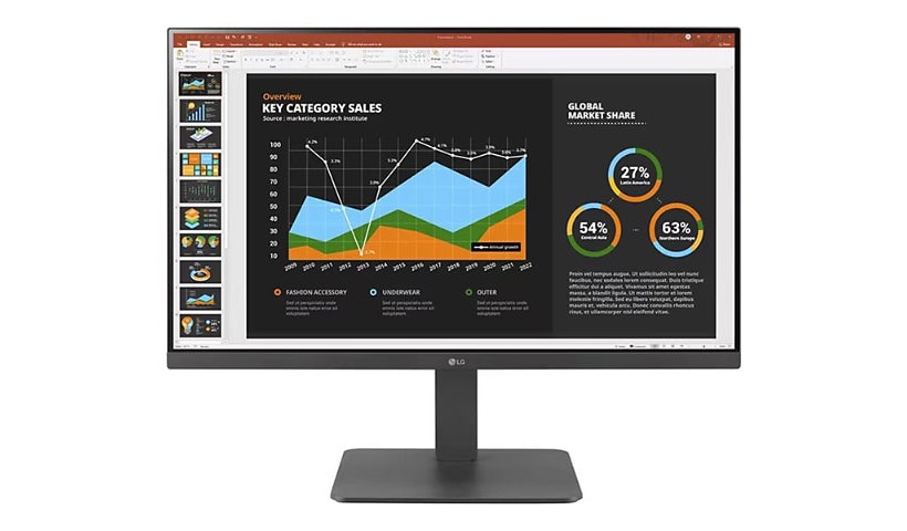 LG 27" 1080P 16:9 IPS Monitor with USB-C Interface