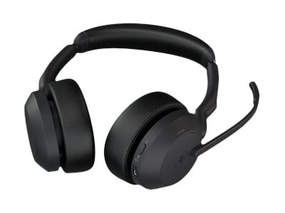 Jabra Evolve2 55 MS Stereo - headset - with charging stand -  25599-999-989-01 - Wireless Headsets | Kopfhörer
