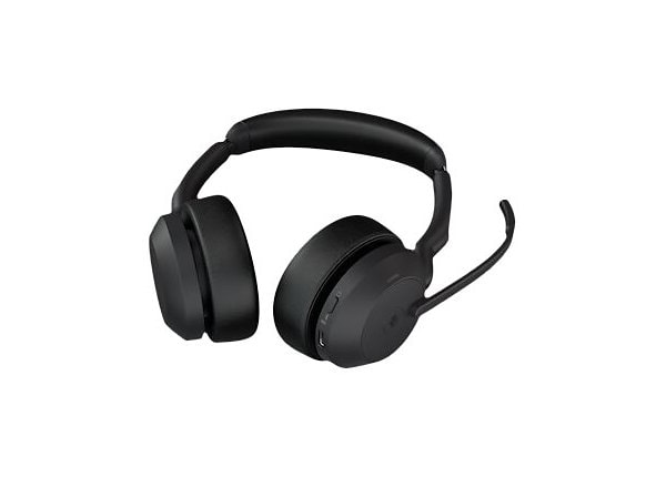 Jabra Evolve2 55 MS Stereo - headset - with charging stand -  25599-999-989-01 - Wireless Headsets
