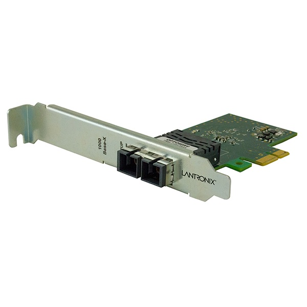 Transition Networks Lantronix 1Gbps PCIe SC Multi-Mode 3.3V Network Interface Card