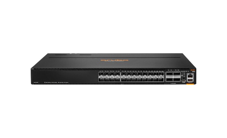 HPE Aruba Networking CX 8100 24x10G SFP+ 4x40/100G QSFP28 HPE Aruba Networking CX 8100 24x10G SFP+ 4x40/100G QSFP28