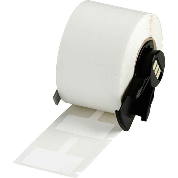 Brady 4"x1.5" T-Flag Matte Polypropylene Label for M6,M7 Printers - White