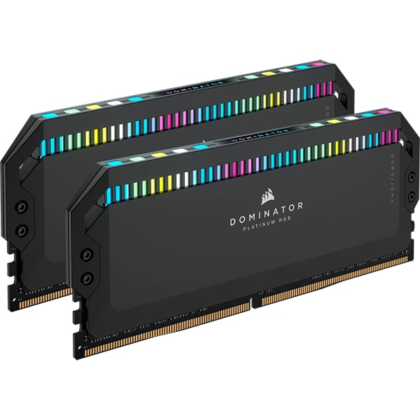 CORSAIR DOMINATOR Platinum RGB 32GB DDR5 DRAM 7200MHz C34 Memory Kit - Black