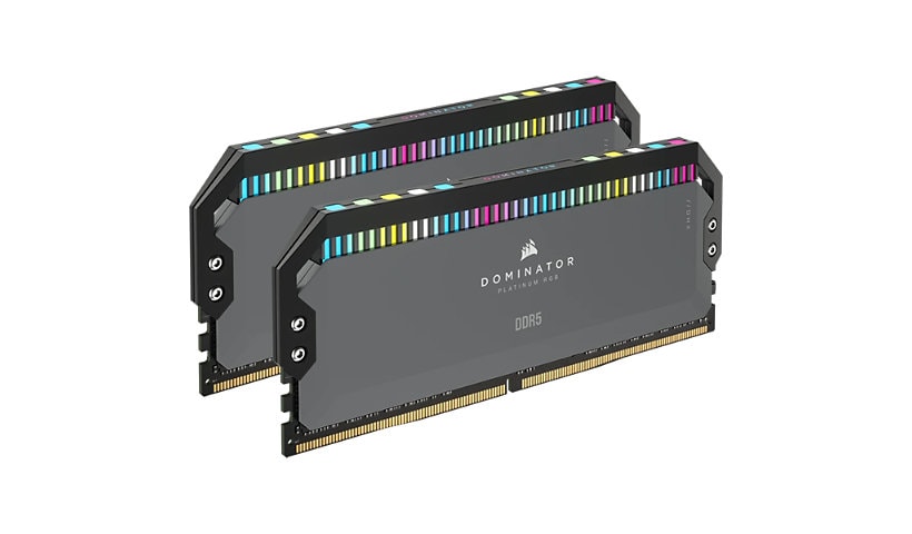 CORSAIR DOMINATOR Platinum RGB 32GB DDR5 6000MHz C30 AMD EXPO Memory Kit - Black