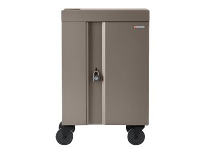 Bretford Cube Mini TVCM20USBC cart - pre-wired - for 20 tablets / notebooks - champagne