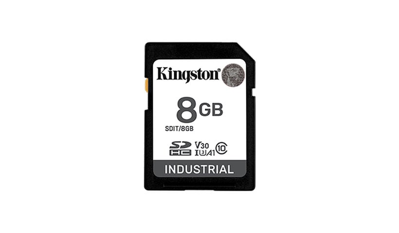 Kingston 8GB SDHC Industrial Memory Card