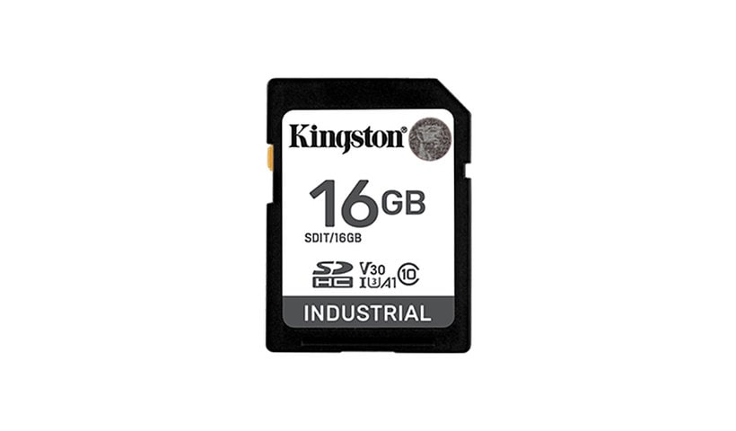 Kingston 16GB SDHC Industrial Memory Card
