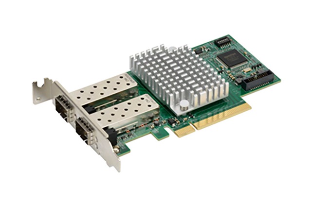 AMS Supermicro 2-Port 10GbE SFP+ Standard Low Profile Ethernet Adapter