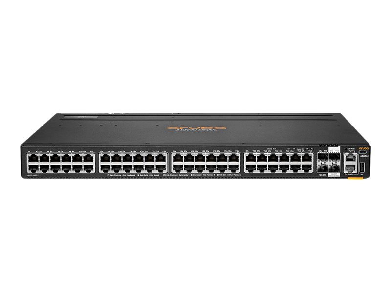 HPE Aruba 6200M 48G 4SFP+ Switch - switch - Max. Stacking Distance 10 kms - 48 ports - managed - rack-mountable