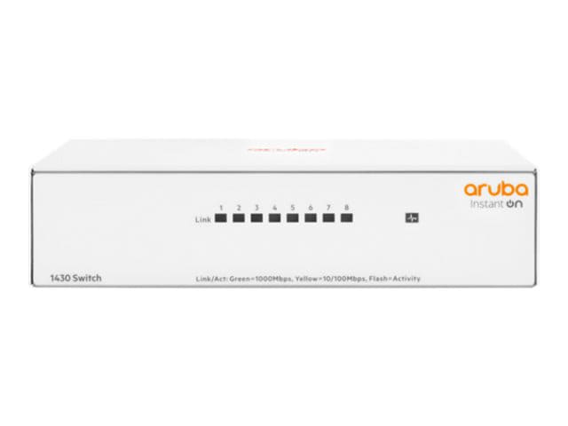 HPE Aruba Instant On 1430 8G Switch - switch - 8 ports - unmanaged