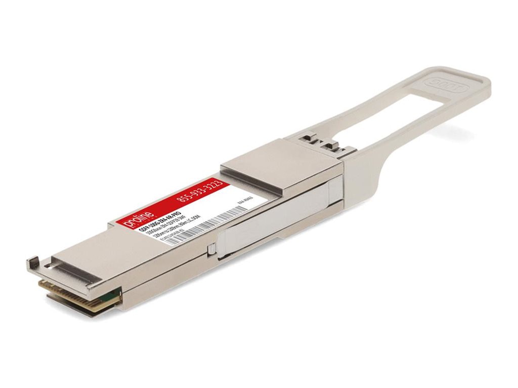 Proline Arista Networks® QSFP-100G-ZR4-AR Compatible TAA 100GBase-ZR4 QSFP28 Transceiver (SMF, 1295nm to 1309nm, 80km,